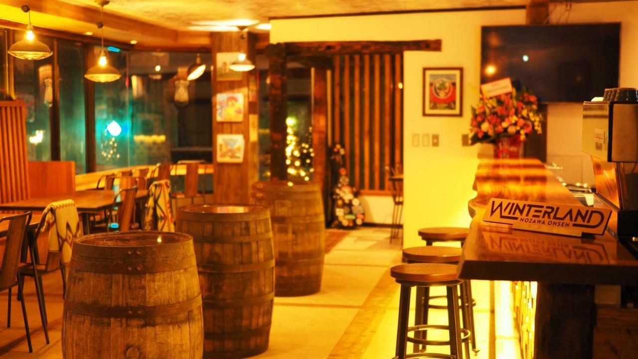 Winterland Lodge & Taproom Nozawa Luaran gambar